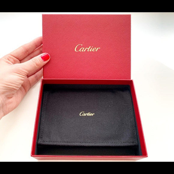 Cartier Accessories Cartier Leather Passport Holder Poshmark
